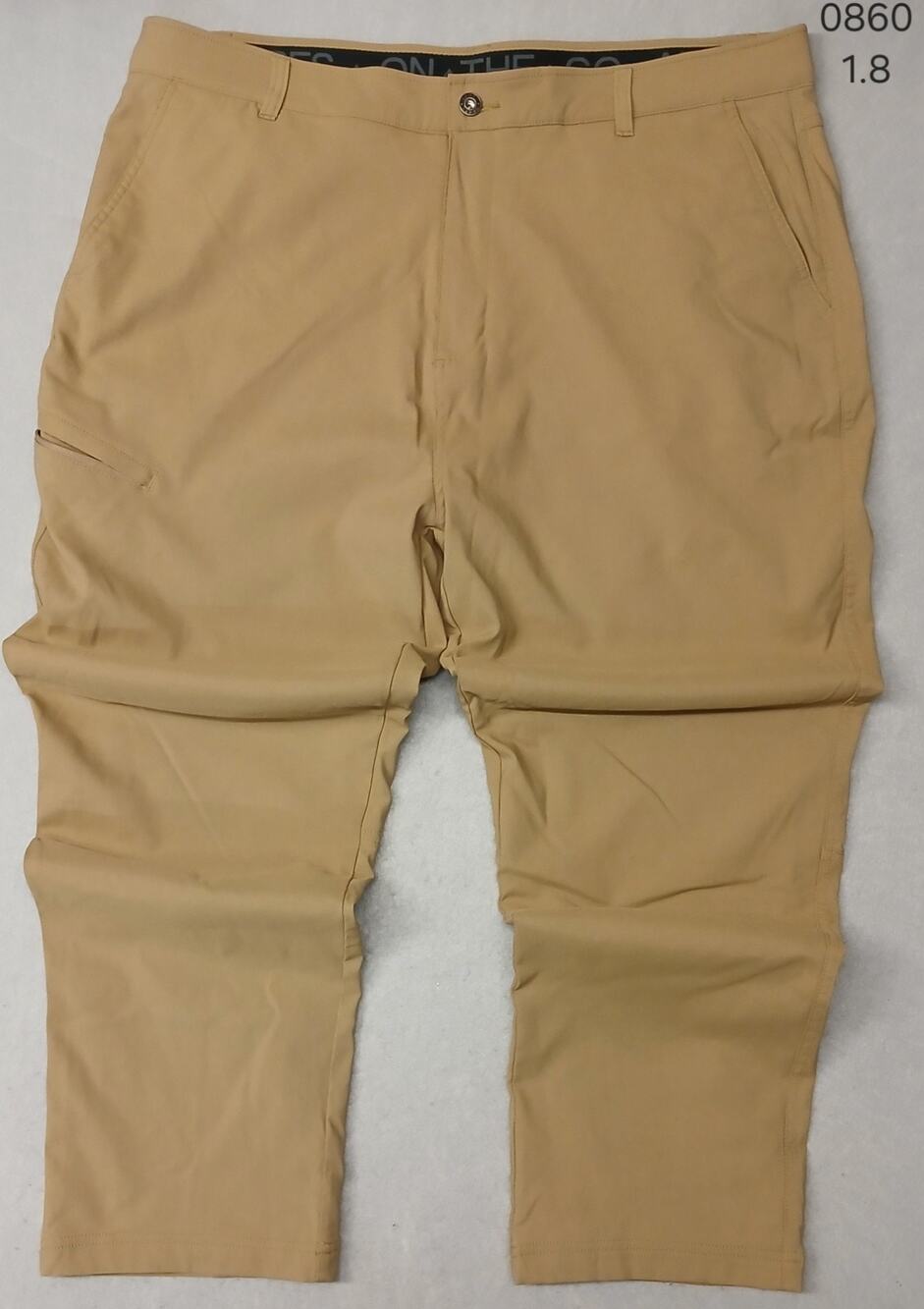 Gerry (40x30) Men's Tan Insulated Straight Fit Chino Pants